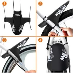 Mudguard MTB - Ass Saver - Universeel Spatbord Mountainbike - Voorspatbord -Fietsuitrustings Winkel 1200x1200 360