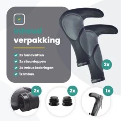 Voltano Ergonomisch Gevormde Fiets Handvatten Met Bar Ends - Handvat Eenvoudig Vastzetten Met Imbus - Incl. Bevestigingsmateriaal - Anti Plak Coating - Fietshandvatten Met Verhoogde Grip 17 Voltano Ergonomisch Gevormde Fiets Handvatten Met Bar Ends - Handvat Eenvoudig Vastzetten Met Imbus - Incl. Bevestigingsmateriaal - Anti Plak Coating - Fietshandvatten Met Verhoogde Grip -Fietsuitrustings Winkel 1200x1200 443