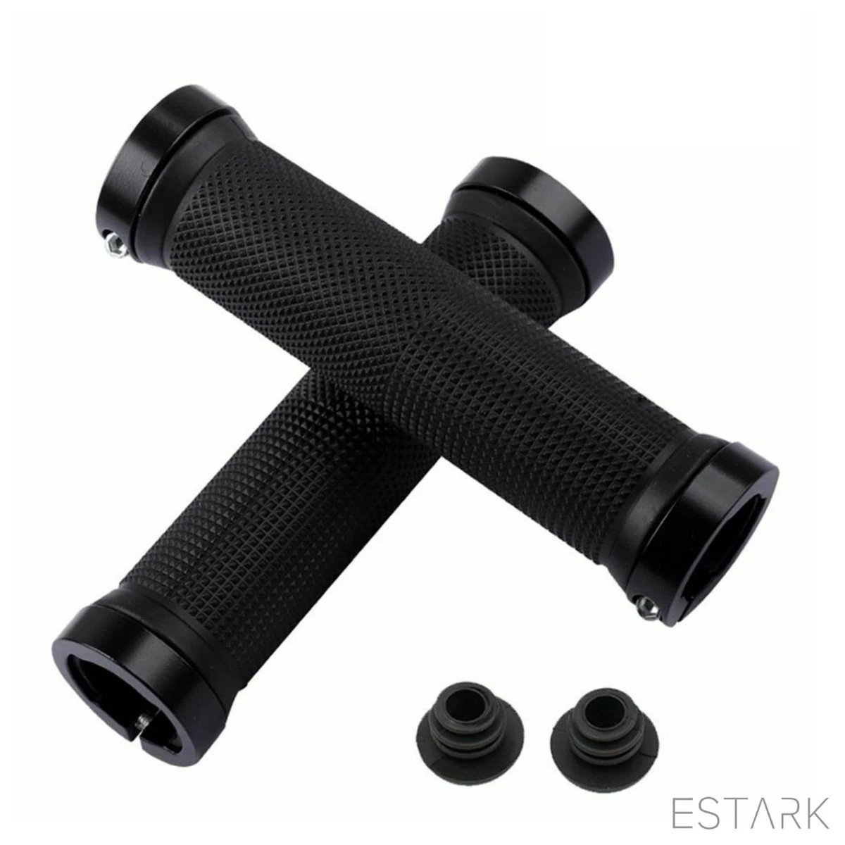 ESTARK® - Fietshandvatten - Lock-On - Handvatten - Universeel - Fiets – Mountainbike – Professioneel - Grips - Extra Grip – Fietshandvaten -Handvaten - Handig Te Monteren - Anti-slip – Fietsen – Stuur – Bikegrips – Lock-on Aanspanbaar - Zwart - LO-zw 17 ESTARK® - Fietshandvatten - Lock-On - Handvatten - Universeel - Fiets – Mountainbike – Professioneel - Grips - Extra Grip – Fietshandvaten -Handvaten - Handig Te Monteren - Anti-slip – Fietsen – Stuur – Bikegrips – Lock-on Aanspanbaar - Zwart - LO-zw - Afbeelding 17
