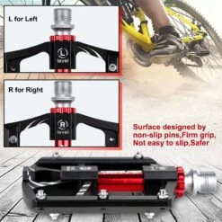 Zacro Mountainbike Pedalen - Aluminium Antislip Duurzame Fietspedalen - Ultrasterk Kleurrijk - CNC Gefreesd 3 Lager Anodiserende Fietspedalen - Voor BMX/MTB Racefiets 9/16" 9 Zacro Mountainbike Pedalen - Aluminium Antislip Duurzame Fietspedalen - Ultrasterk Kleurrijk - CNC Gefreesd 3 Lager Anodiserende Fietspedalen - Voor BMX/MTB Racefiets 9/16" -Fietsuitrustings Winkel 1200x1200 466