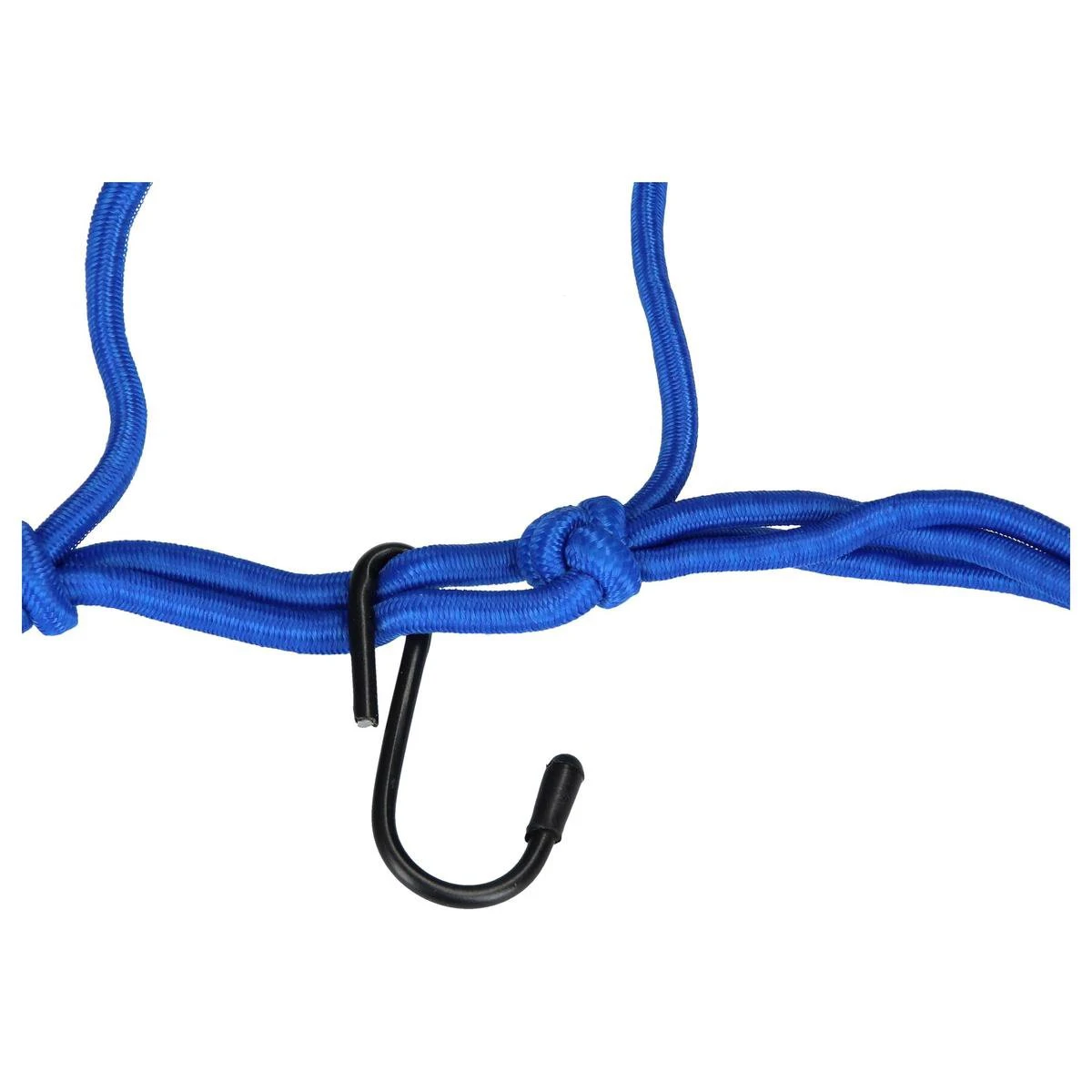 Merkloos Premium Bagagenet Met 8 Haken – 40x40cm – 90x90 Uitgerekt – Blauw | Spin, Motorfiets, Scooter En Fiets 4 Merkloos Premium Bagagenet Met 8 Haken – 40x40cm – 90x90 Uitgerekt – Blauw | Spin, Motorfiets, Scooter En Fiets - Afbeelding 4