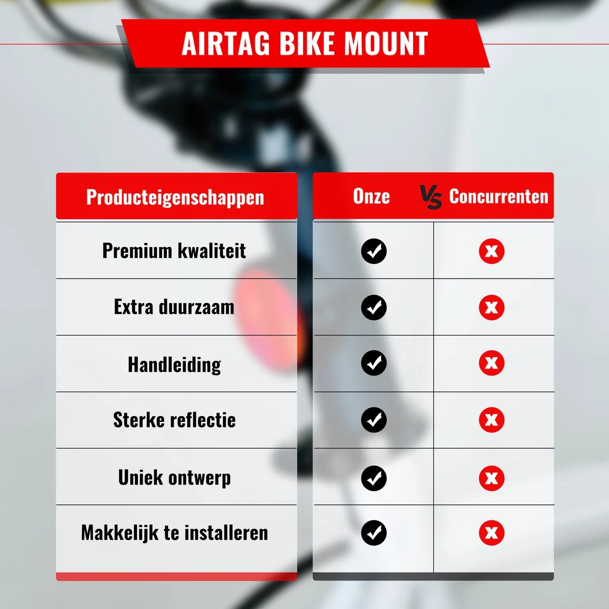 Airtag Bike Mount Compatibel Met Apple AirTag Fietsmontage Reflector Antidiefstal Tracering Zwart Montagegereedschap Fiets AppleAirtag AirTag Fiets 6 Airtag Bike Mount Compatibel Met Apple AirTag Fietsmontage Reflector Antidiefstal Tracering Zwart Montagegereedschap Fiets AppleAirtag AirTag Fiets - Afbeelding 6