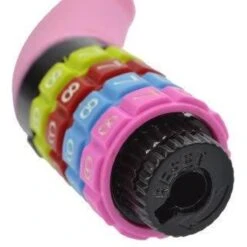 Benson Stahlex Ø10mm / 65cm Kabelslot Schlechts 230g Met Cijferslot | Het Eerste Fietsslot Voor Uw Kind | Roze -Fietsuitrustings Winkel 1200x1200 580