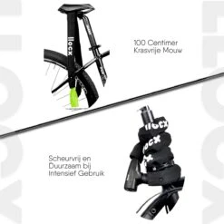 LLOCX Fiets Kettingslot Van 1 Meter + 2 Sleutels – 6mm Roestvrij Aluminium – Sluiten Zonder Sleutel – Insteekslot Met Groene Kliksluiting – Krasvrije & Scheurvrije Sleeve 15 LLOCX Fiets Kettingslot Van 1 Meter + 2 Sleutels – 6mm Roestvrij Aluminium – Sluiten Zonder Sleutel – Insteekslot Met Groene Kliksluiting – Krasvrije & Scheurvrije Sleeve -Fietsuitrustings Winkel 1200x1200 595