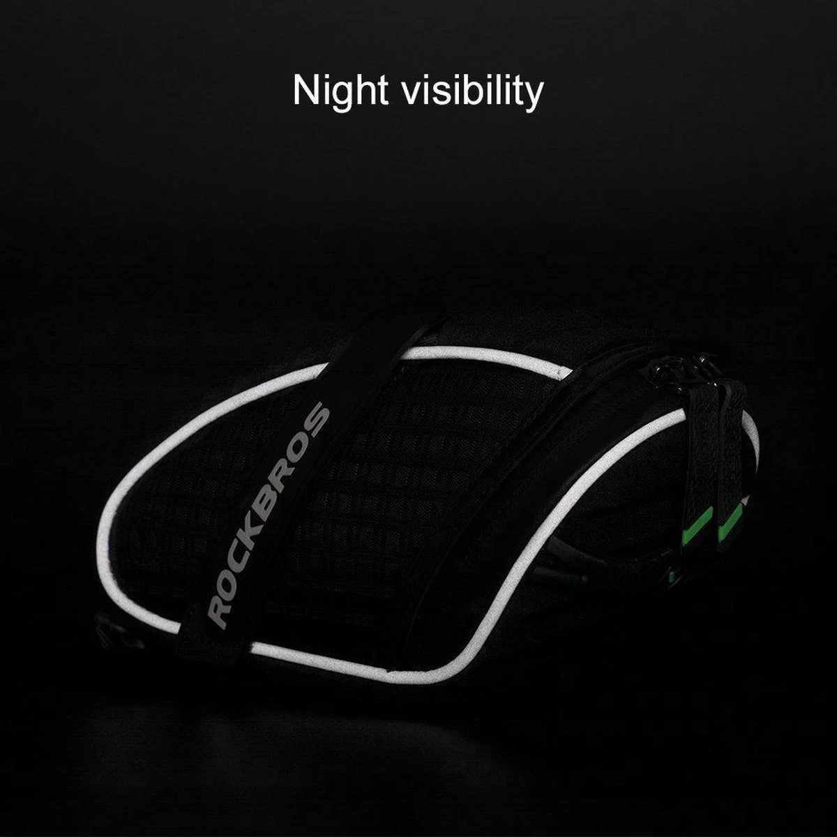 Rockbros Waterdichte Zadeltas - Frametas - 1,5 Liter - Universeel - Zwart 4 Rockbros Waterdichte Zadeltas - Frametas - 1,5 Liter - Universeel - Zwart - Afbeelding 4