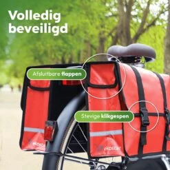 Ekostar® Online Shopping - Fietstassen Dubbel - Waterdicht - Fietstas - 46 Liter – Rood – Fietstassen Elektrische Fietsen -Fietsuitrustings Winkel 1200x1200 657
