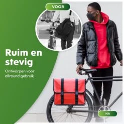 Ekostar® Online Shopping - Fietstassen Dubbel - Waterdicht - Fietstas - 46 Liter – Rood – Fietstassen Elektrische Fietsen -Fietsuitrustings Winkel 1200x1200 658