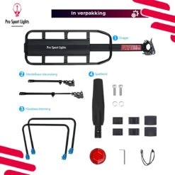 Mountainbike Bagagedrager En Spatbord - Fiets Rek Achter Met QR - Pro Sport Lights - MTB/ Racefiets Fietszadeldrager -Fietsuitrustings Winkel 1200x1200 71