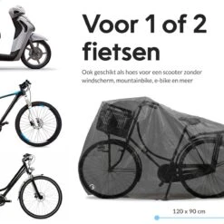 Dyken Fietshoes - Universele Fietsbeschermhoes - Waterdicht - Voor Fietsen En (kleine) Scooters - 300D Oxford - 1-2 Fietsen 11 Dyken Fietshoes - Universele Fietsbeschermhoes - Waterdicht - Voor Fietsen En (kleine) Scooters - 300D Oxford - 1-2 Fietsen -Fietsuitrustings Winkel 1200x1200 817