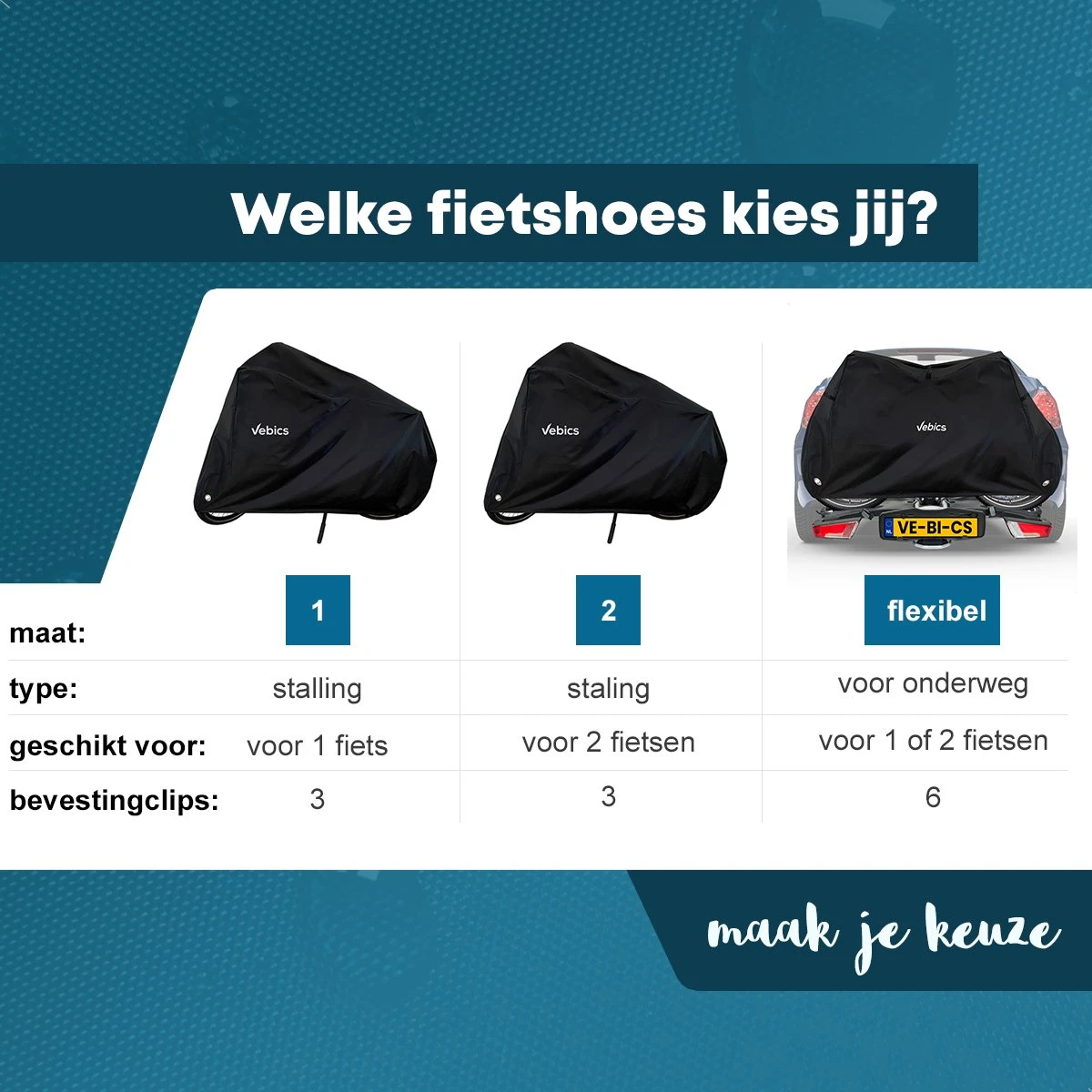 Fietshoes Voor 2 Fietsen - Waterdicht - Fietsbeschermhoes - Elektrische Fiets - Stalling - Fietsbeschermhoes Voor 2 Fietsen - Zwart 11 Fietshoes Voor 2 Fietsen - Waterdicht - Fietsbeschermhoes - Elektrische Fiets - Stalling - Fietsbeschermhoes Voor 2 Fietsen - Zwart - Afbeelding 11
