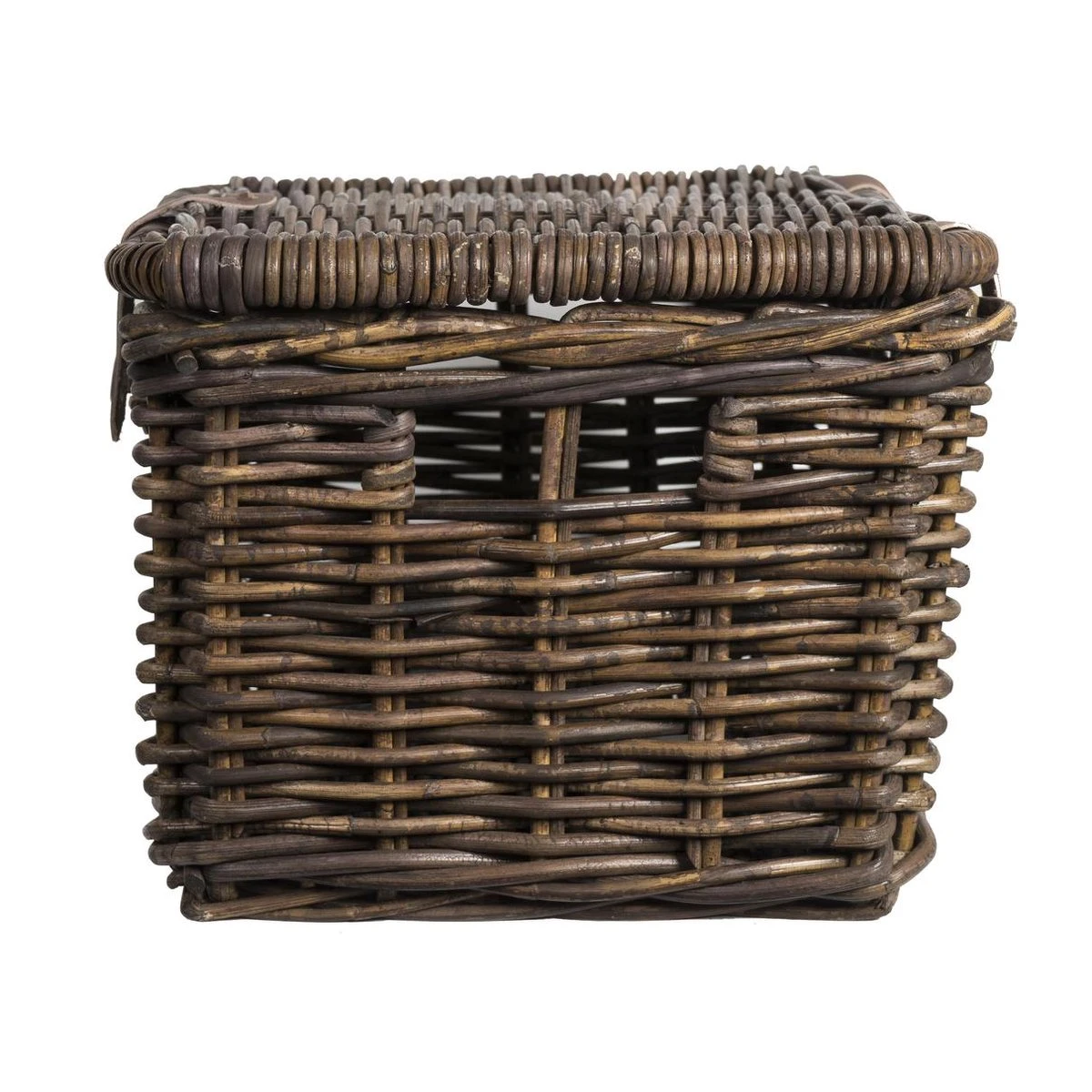 Fastrider Sera Rotan Fietsmand - Bruin - 26L - Handgemaakt - Met Klep 8 Fastrider Sera Rotan Fietsmand - Bruin - 26L - Handgemaakt - Met Klep - Afbeelding 8