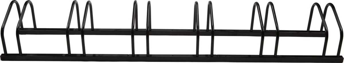 Alora Fietsenrek Voor 6 Fietsen Zwart- Met Muurbevestiging - Fietsen Rek 2 Alora Fietsenrek Voor 6 Fietsen Zwart- Met Muurbevestiging - Fietsen Rek - Afbeelding 2