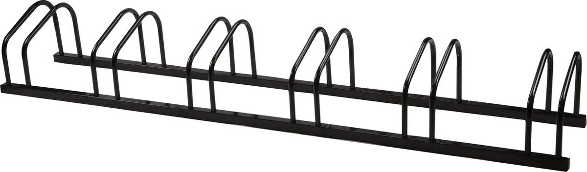 Alora Fietsenrek Voor 6 Fietsen Zwart- Met Muurbevestiging - Fietsen Rek 1 Alora Fietsenrek Voor 6 Fietsen Zwart- Met Muurbevestiging - Fietsen Rek
