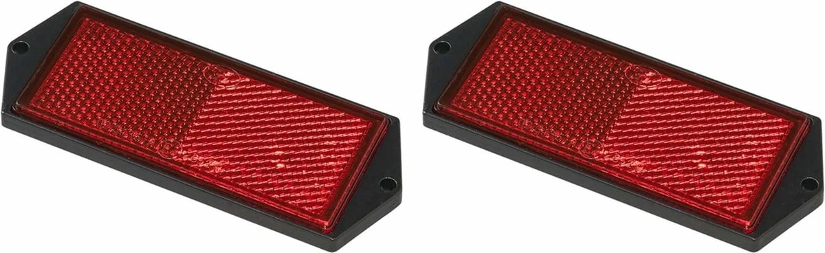PROPLUS Pro Plus Reflector Met Schroefbevestiging - 104 X 40 Mm - Rood - 2 Stuks 8 PROPLUS Pro Plus Reflector Met Schroefbevestiging - 104 X 40 Mm - Rood - 2 Stuks - Afbeelding 8