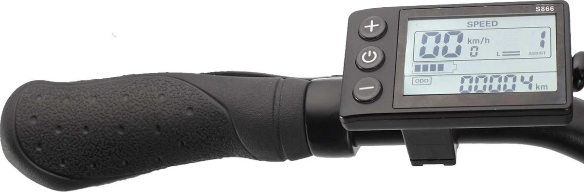 Red6 Elektrische Fiets Brooklyn - E-bike Fiets - 40-65KM | 28 Inch | 250W Motor | Zwart 3 Red6 Elektrische Fiets Brooklyn - E-bike Fiets - 40-65KM | 28 Inch | 250W Motor | Zwart - Afbeelding 3