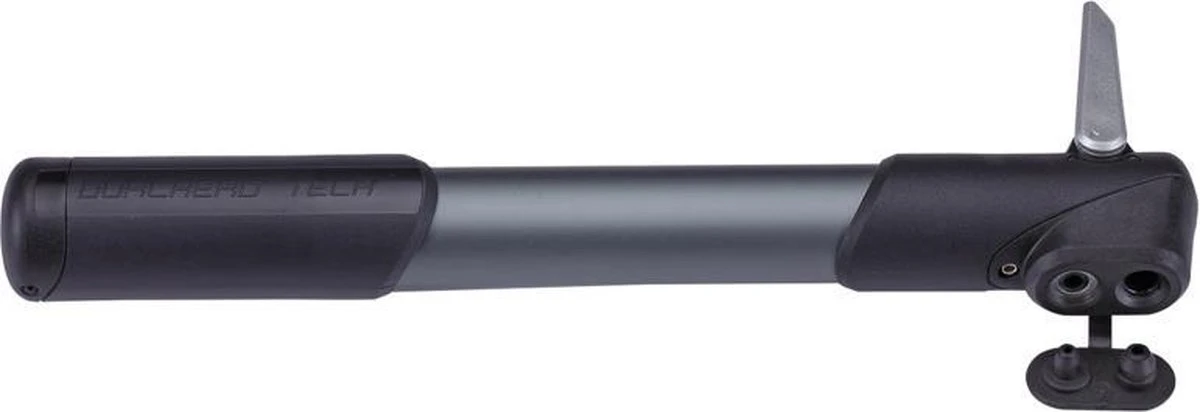 BBB Cycling WindRush S Minipomp - Fietspomp Incl. Montagebeugel - Pomp Fiets Mini - 7 Bar - Grijs - BMP-55 2 BBB Cycling WindRush S Minipomp - Fietspomp Incl. Montagebeugel - Pomp Fiets Mini - 7 Bar - Grijs - BMP-55 - Afbeelding 2