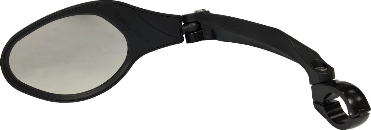 Mirage Fietsspiegel - Verstelbaar - Stuurbevestiging 22.2 Mm - Zwart 4 Mirage Fietsspiegel - Verstelbaar - Stuurbevestiging 22.2 Mm - Zwart - Afbeelding 4