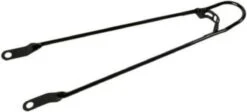 Spatbordstang Met Bumper Voor Achterwiel (28 Inch/622) - Zwart -Fietsuitrustings Winkel 1200x546
