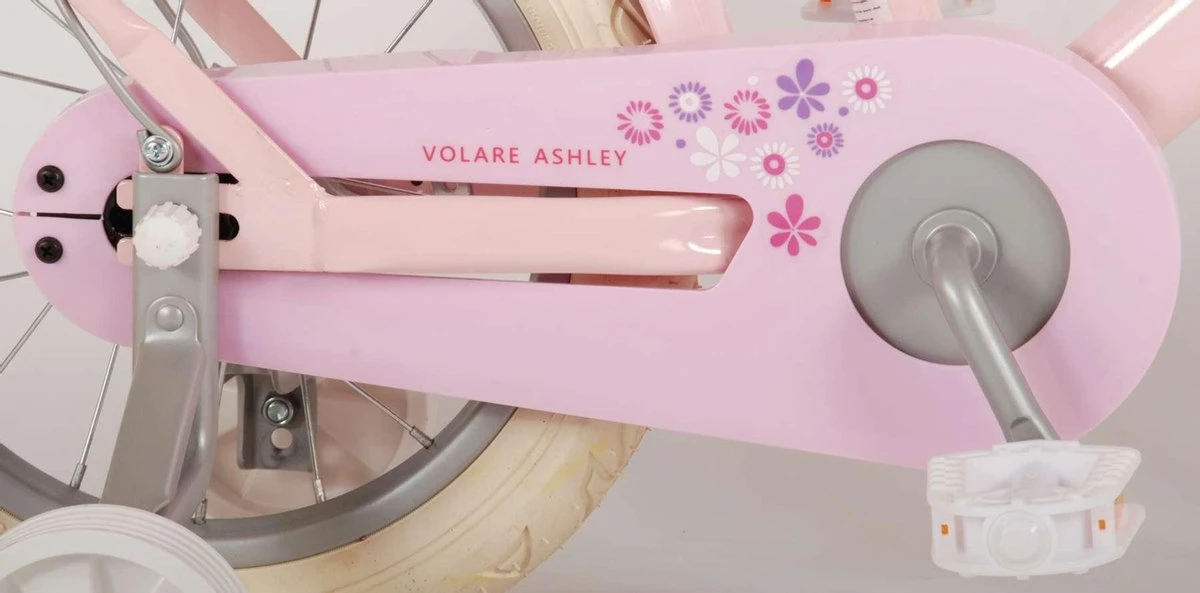 Volare Ashley Kinderfiets - Meisjes - 14 Inch - Roze - 95% Afgemonteerd 12 Volare Ashley Kinderfiets - Meisjes - 14 Inch - Roze - 95% Afgemonteerd - Afbeelding 12