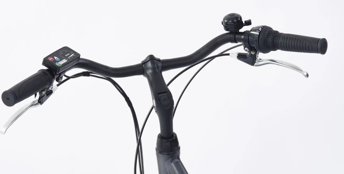 Amigo E-Vibe D1 - Elektrische Stadsfiets Voor Heren - Met 7 Versnellingen - Matgrijs 3 Amigo E-Vibe D1 - Elektrische Stadsfiets Voor Heren - Met 7 Versnellingen - Matgrijs - Afbeelding 3