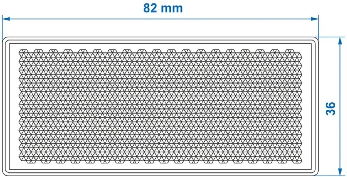 PROPLUS Pro Plus Reflector Zelfklevend - 82 X 36 Mm - Wit - 2 Stuks 11 PROPLUS Pro Plus Reflector Zelfklevend - 82 X 36 Mm - Wit - 2 Stuks - Afbeelding 11