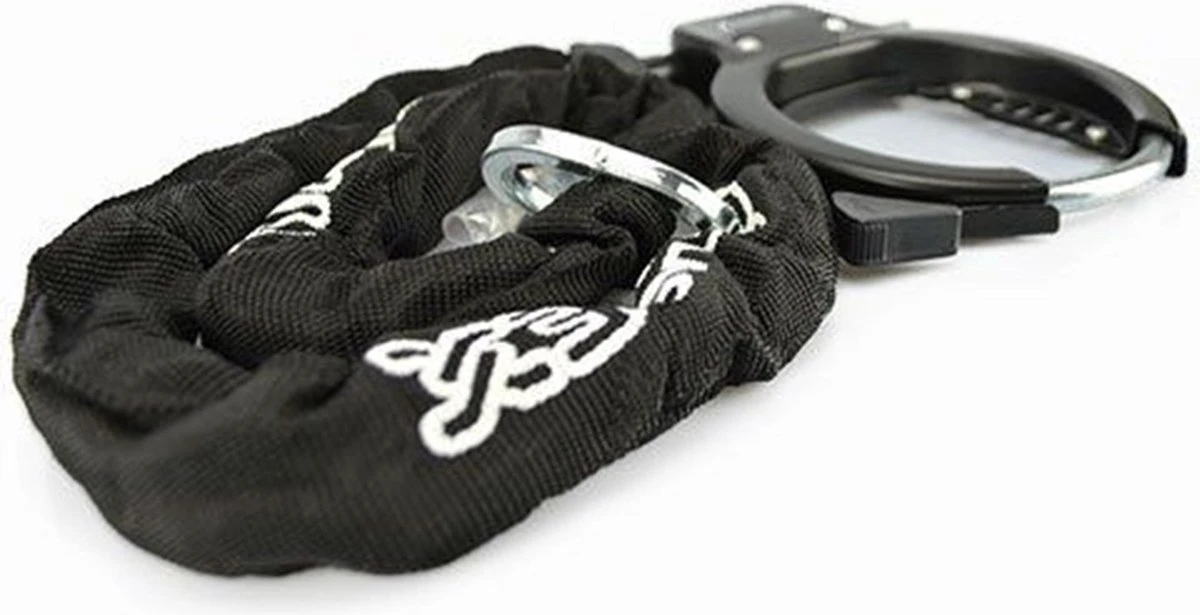 Stahlex Ringslot + Insteekketting 5.5mm X 90cm | Zwart 5 Stahlex Ringslot + Insteekketting 5.5mm X 90cm | Zwart - Afbeelding 5