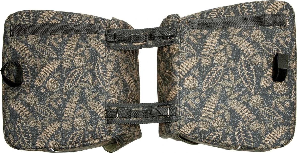 New Looxs Joli Double Nomi Dubbele Fietstas - 37 Liter - Zwart 16 New Looxs Joli Double Nomi Dubbele Fietstas - 37 Liter - Zwart - Afbeelding 16