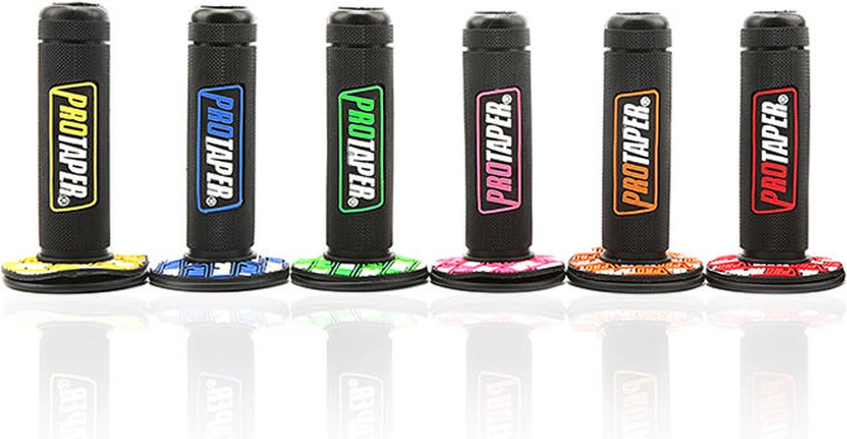 Handvatten ProTaper - Zwart/Rood - Scooter & Motor Accessoires - Universeel - Piaggio & Vespa & Motor Handvaten 7 Handvatten ProTaper - Zwart/Rood - Scooter & Motor Accessoires - Universeel - Piaggio & Vespa & Motor Handvaten - Afbeelding 7