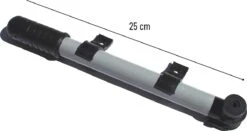 Orange85 Handpomp - Fietspomp - 25 Cm - Zwart - Zilver -Fietsuitrustings Winkel 1200x635 4