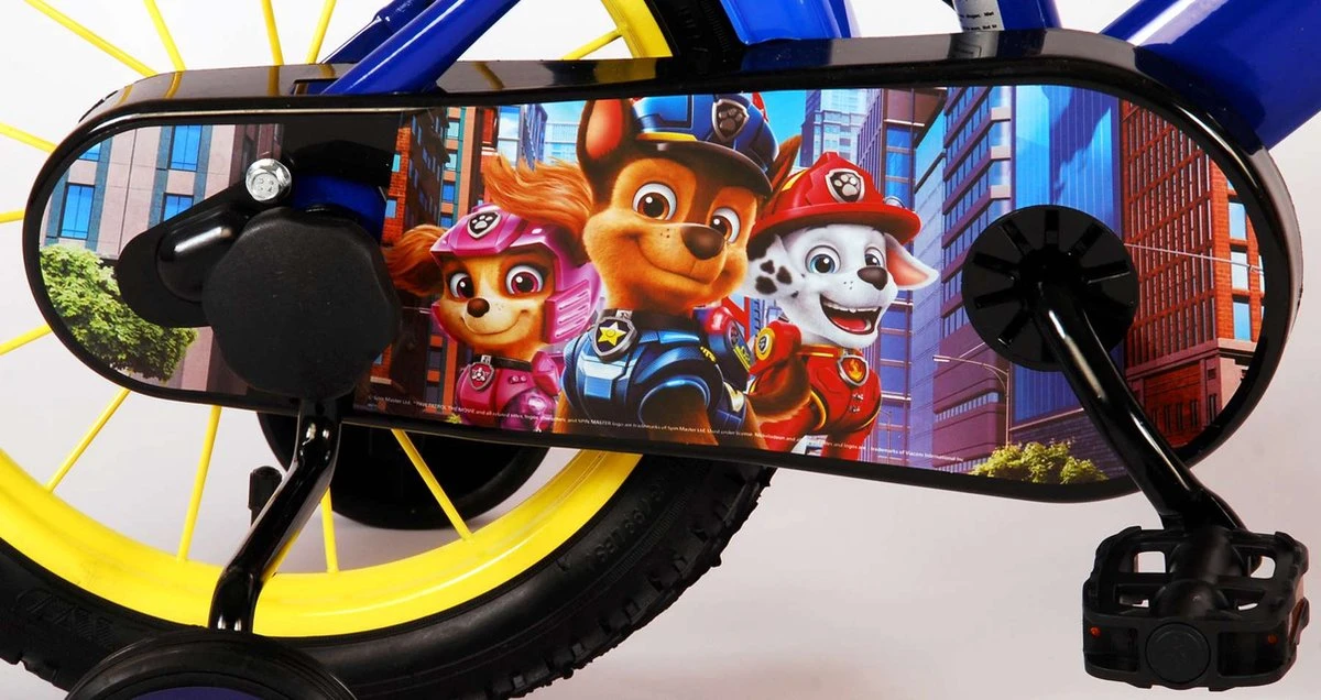 Volare Paw Patrol The Movie Kinderfiets - Jongens - 14 Inch - Blauw - Twee Handremmen 9 Volare Paw Patrol The Movie Kinderfiets - Jongens - 14 Inch - Blauw - Twee Handremmen - Afbeelding 9