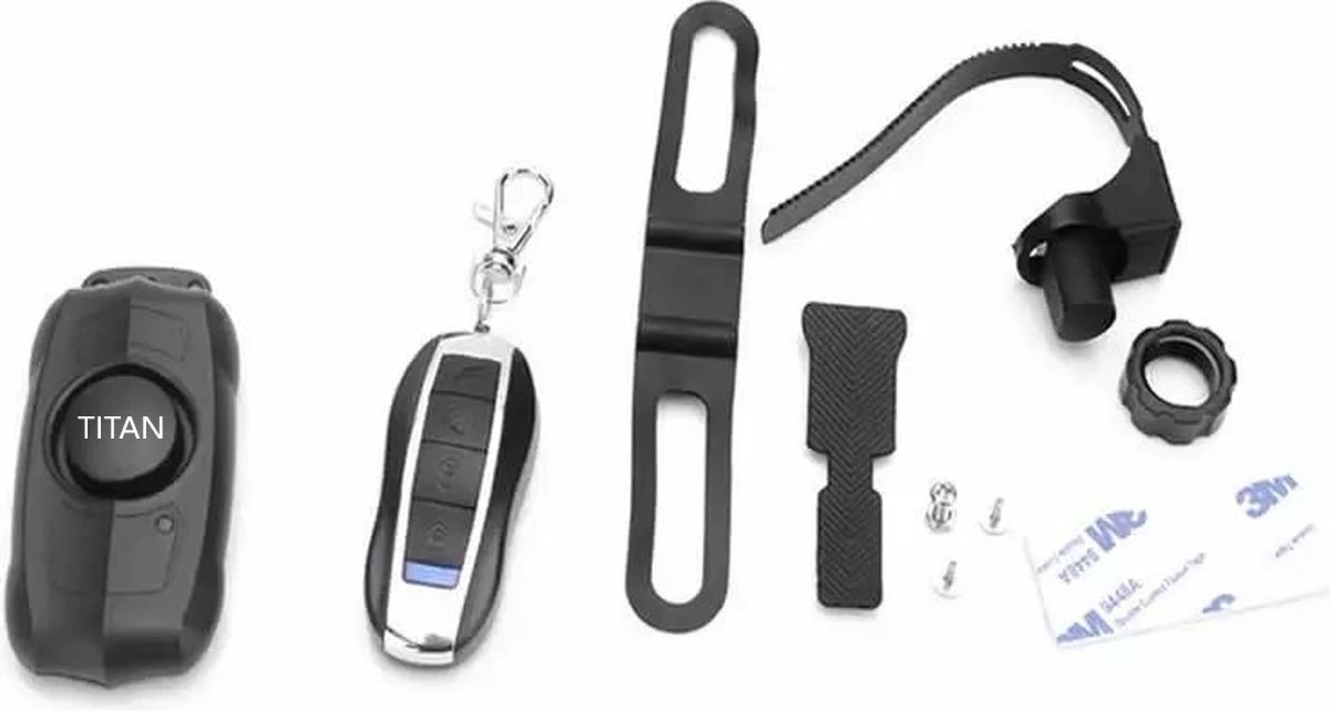 TITAN Fietsalarm - Anti-diefstal - Fietsalarm - Motor Alarm - Alarm Met Afstandsbediening 8 TITAN Fietsalarm - Anti-diefstal - Fietsalarm - Motor Alarm - Alarm Met Afstandsbediening - Afbeelding 8