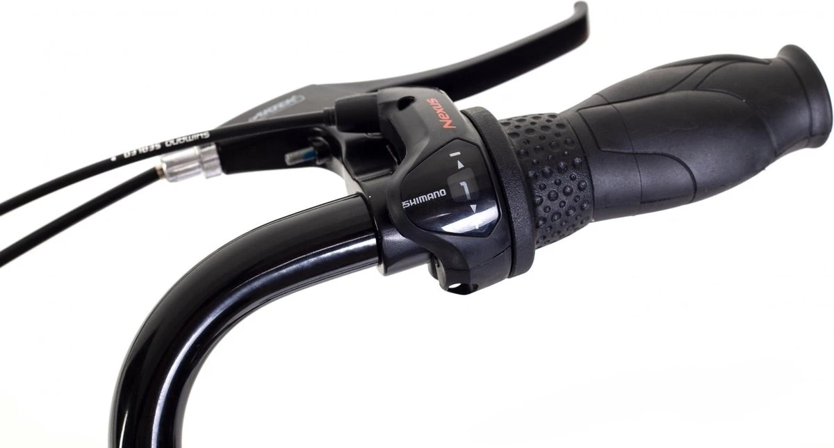 Amigo Bright - Damesfiets 28 Inch - Fiets Met 3 Versnellingen - Matzwart 7 Amigo Bright - Damesfiets 28 Inch - Fiets Met 3 Versnellingen - Matzwart - Afbeelding 7