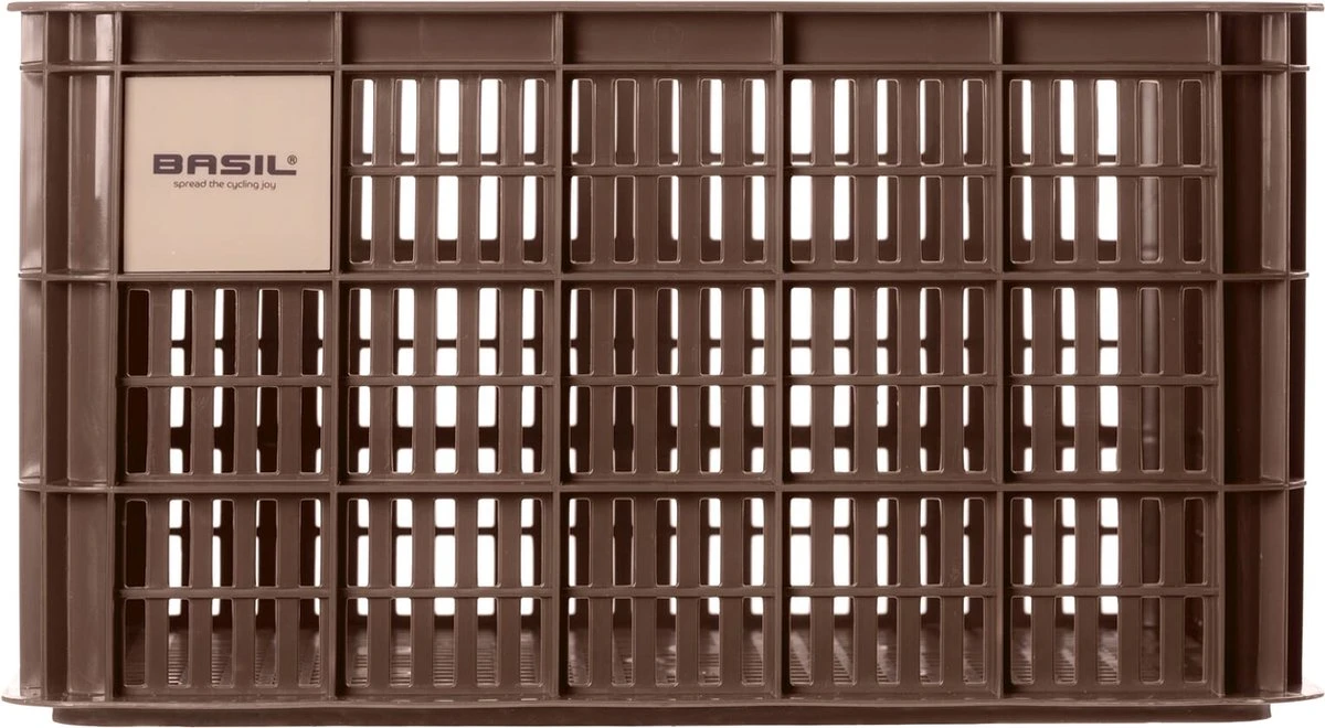 Basil Fietskrat L - Groot - 40 Liter - Bruin 10 Basil Fietskrat L - Groot - 40 Liter - Bruin - Afbeelding 10