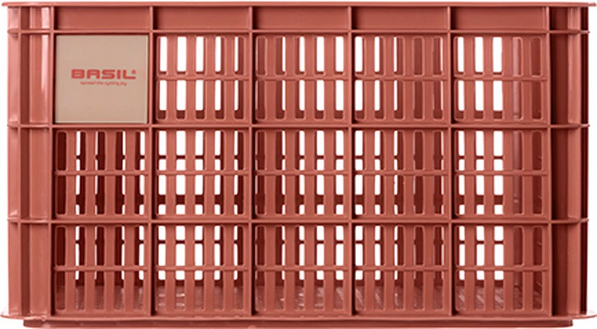 Basil Fietskrat L - Groot - 40 Liter - Rood 2 Basil Fietskrat L - Groot - 40 Liter - Rood - Afbeelding 2