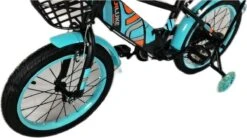 Kinderfiets - 16 Inch Kinderfiets -vanaf 4-7 Jaar Jongens En Meisjes Fietsen - Terugtrap -Rem -Stabilisatoren（2 Zijwieltjes）- Mandje - Achterbank - Groen -Fietsuitrustings Winkel 1200x672 3