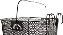 M-wave Fietsmand - Ba-F Hang - Staal - Zwart -Fietsuitrustings Winkel 1200x674 4