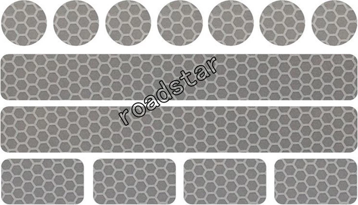 Reflecterende Veiligheids Stickers - Wit/zilver - Reflectie Tape Voor In Het Verkeer - Maak Wandelwagens, Koffers, Buggy's, Skelters, Helms, Fietsen Etc Goed Zichtbaar In Het Donker. 1 Reflecterende Veiligheids Stickers - Wit/zilver - Reflectie Tape Voor In Het Verkeer - Maak Wandelwagens, Koffers, Buggy's, Skelters, Helms, Fietsen Etc Goed Zichtbaar In Het Donker.
