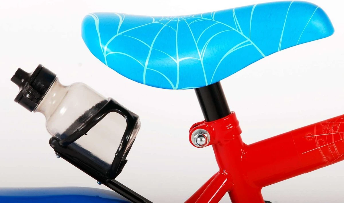 Volare Spider-Man Kinderfiets - Jongens - 12 Inch - Blauw/Rood 10 Volare Spider-Man Kinderfiets - Jongens - 12 Inch - Blauw/Rood - Afbeelding 10