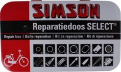 Simson Bandenreparatieset - Bandenplakset Compleet - Type Select T.b.v. Fiets - 23 Delig -Fietsuitrustings Winkel 1200x711 1