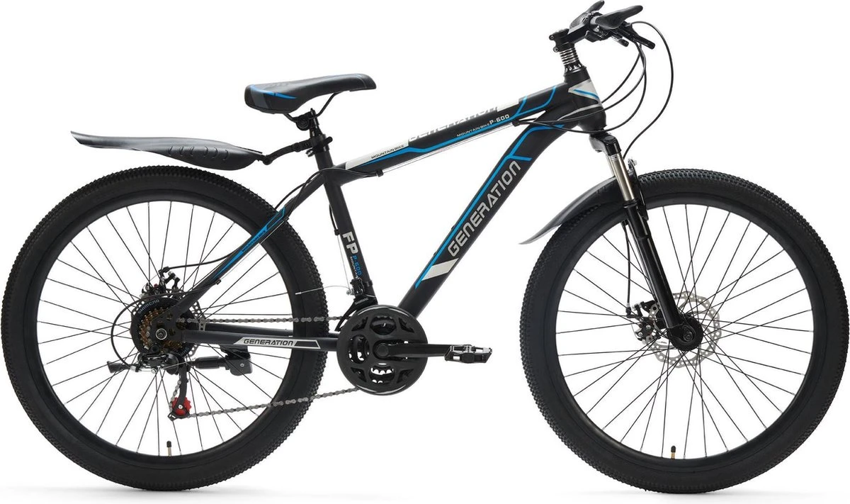 Generation P-600 Mountainbike - 26 Inch - Blauw 1 Generation P-600 Mountainbike - 26 Inch - Blauw
