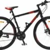 Amigo Control - Mountainbike 28 Inch - Voor Dames En Heren - Met 21 Versnellingen - Zwart/Rood