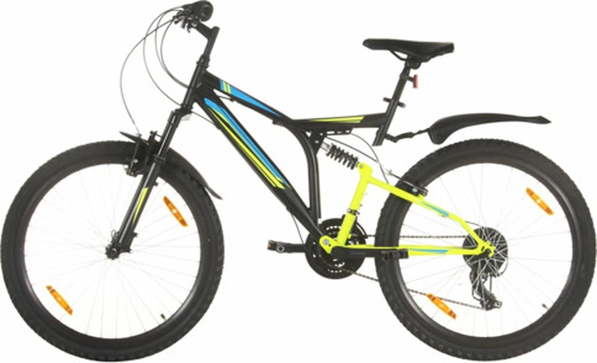VidaXL Mountainbike 21 Versnellingen 26 Inch Wielen 49 Cm Zwart 1 VidaXL Mountainbike 21 Versnellingen 26 Inch Wielen 49 Cm Zwart