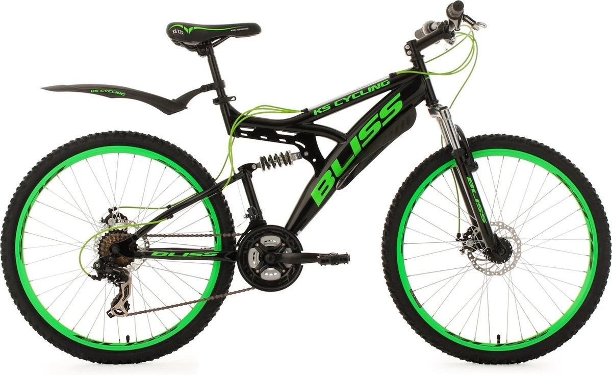 Ks Cycling Fiets 26 Inch Fully-mountainbike Bliss - 47 Cm 1 Ks Cycling Fiets 26 Inch Fully-mountainbike Bliss - 47 Cm