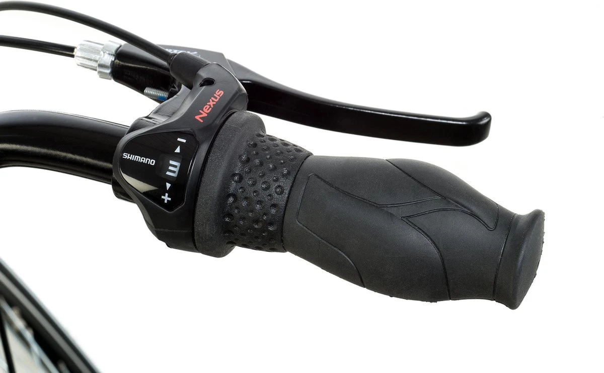 Amigo Bright - Herenfiets 28 Inch - Fiets Met 3 Versnellingen - Matzwart 7 Amigo Bright - Herenfiets 28 Inch - Fiets Met 3 Versnellingen - Matzwart - Afbeelding 7