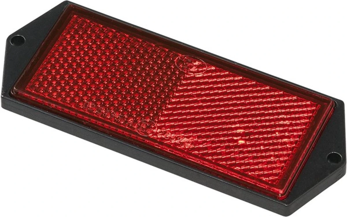 PROPLUS Pro Plus Reflector Met Schroefbevestiging - 104 X 40 Mm - Rood - 2 Stuks 2 PROPLUS Pro Plus Reflector Met Schroefbevestiging - 104 X 40 Mm - Rood - 2 Stuks - Afbeelding 2