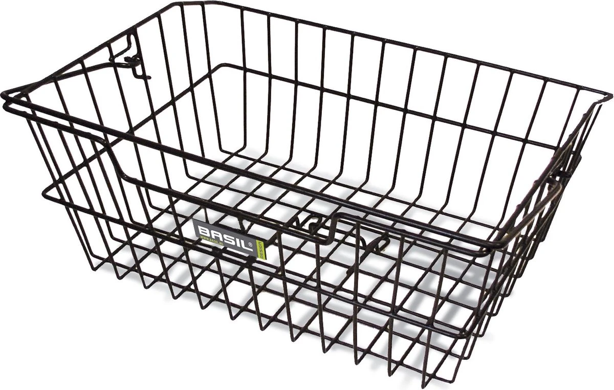 Basil Cairo Fietsmand - Achter - Staal - Zwart 1 Basil Cairo Fietsmand - Achter - Staal - Zwart