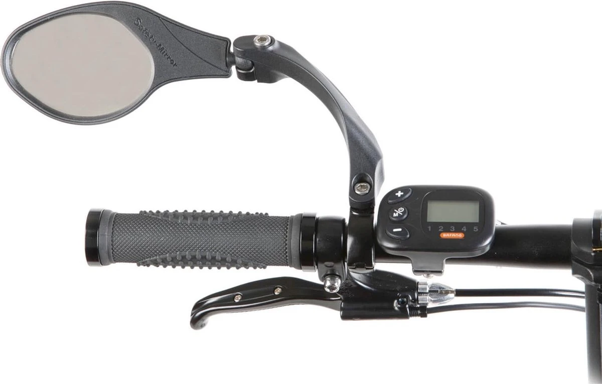 Mirage Fietsspiegel - Verstelbaar - Stuurbevestiging 22.2 Mm - Zwart 12 Mirage Fietsspiegel - Verstelbaar - Stuurbevestiging 22.2 Mm - Zwart - Afbeelding 12