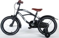 Volare Black Cruiser Kinderfiets - Jongens - 16 Inch - Zwart - 2 Handremmen 24 Volare Black Cruiser Kinderfiets - Jongens - 16 Inch - Zwart - 2 Handremmen -Fietsuitrustings Winkel 1200x768 5