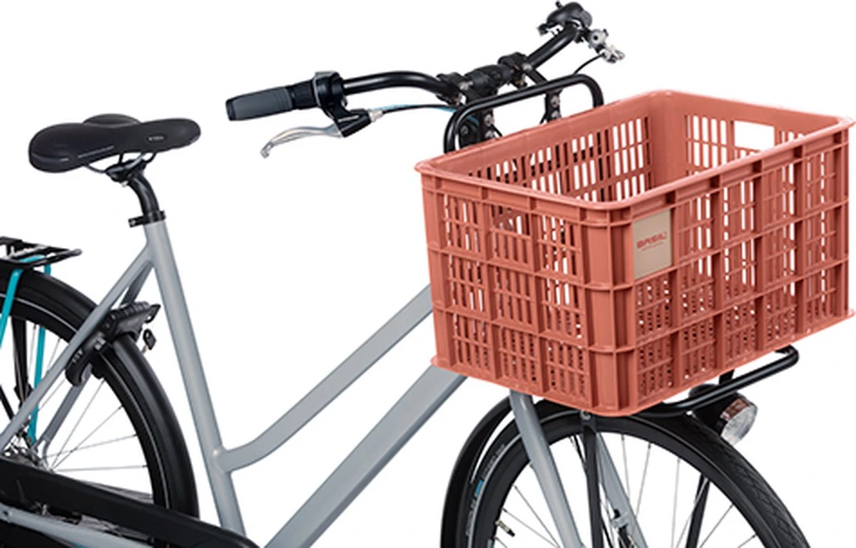 Basil Fietskrat L - Groot - 40 Liter - Rood 5 Basil Fietskrat L - Groot - 40 Liter - Rood - Afbeelding 5
