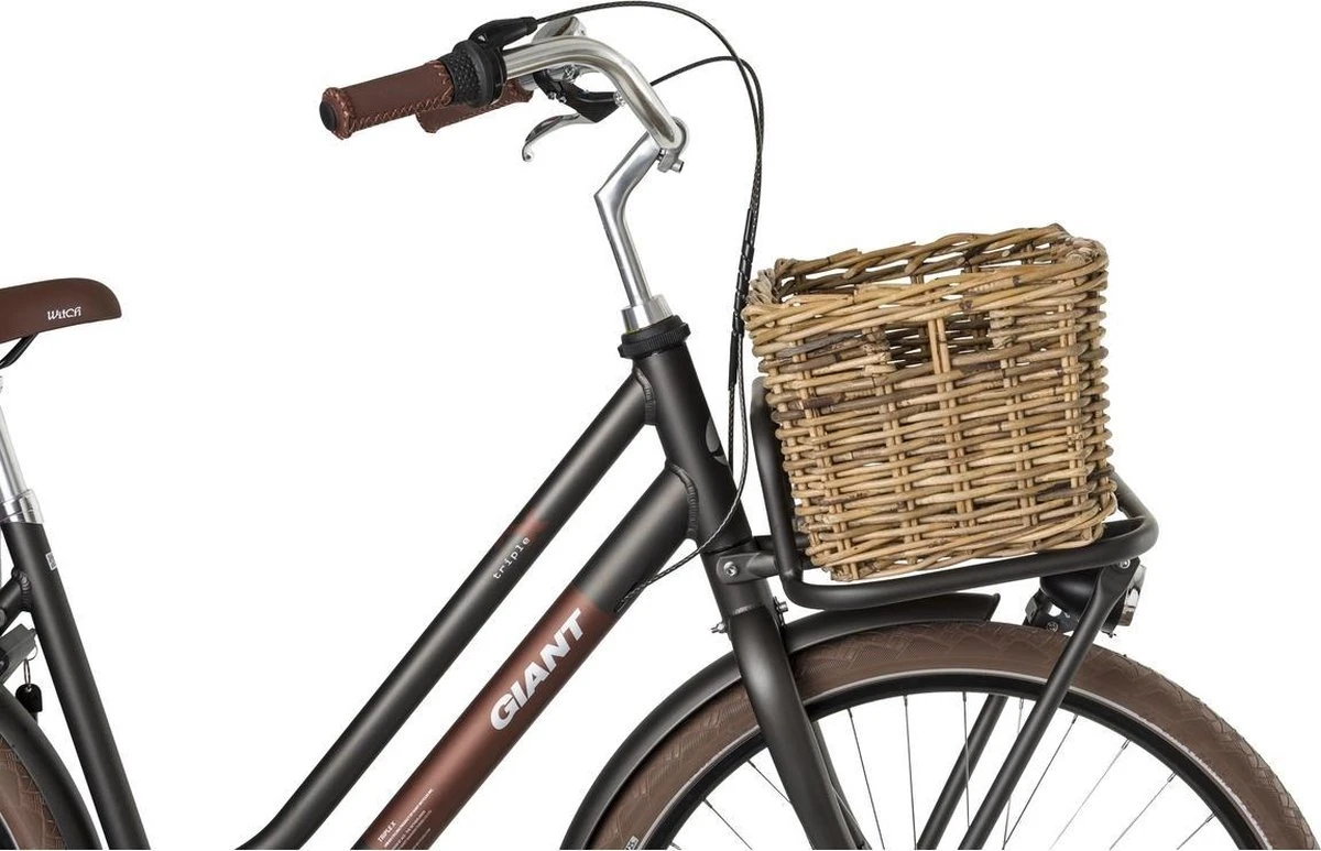 Fastrider Zeno Rotan Fietsmand - Bruin - 17L - Handgemaakt 6 Fastrider Zeno Rotan Fietsmand - Bruin - 17L - Handgemaakt - Afbeelding 6